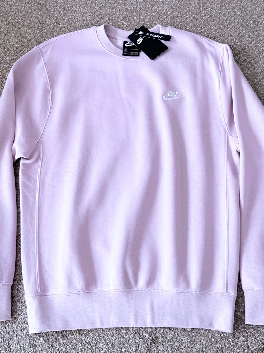 Nike Sportswear Club Fleece Crewneck Sweatshirt Pullover Sweater